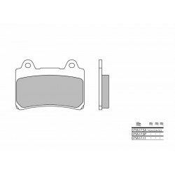 Plaquettes de frein BREMBO route métal fritté 07YA17SA
