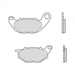 Plaquettes de frein moto BREMBO 07YA52SA métal fritté
