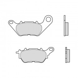 Plaquettes de frein BREMBO route carbone céramique 07YA53CC