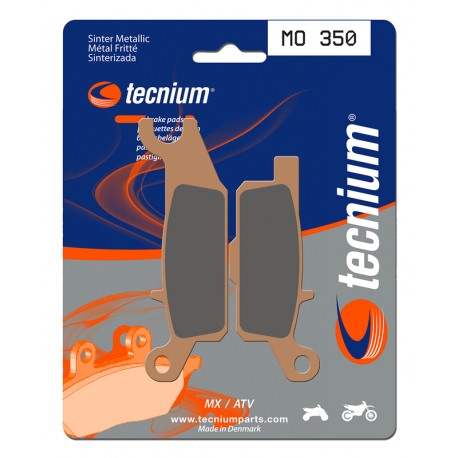 Plaquettes de frein TECNIUM MX / Quad métal fritté MO350