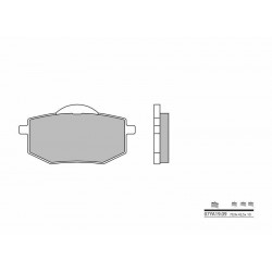 Plaquettes de frein moto BREMBO 07YA1909 organique