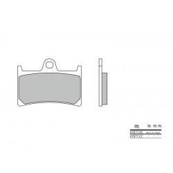 Plaquettes de frein BREMBO Scooter métal fritté 07077XS