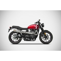 Ligne d'Echappement Zard ZUMA Triumph 900 Street Twin 2016-2023 900 Speed Twin 2021-2023