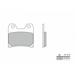 Plaquettes de frein moto BREMBO 07YA40SP métal fritté