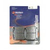 Plaquettes de frein moto TECNIUM route organique MA23 0