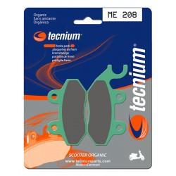 Plaquettes de frein TECNIUM Scooter organique ME208