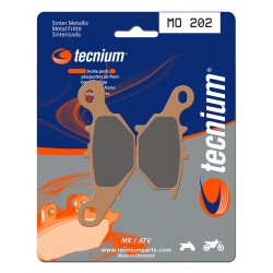 Plaquettes de frein TECNIUM MX / Quad métal fritté MO202