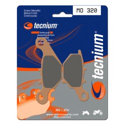 Plaquettes de frein TECNIUM MX / Quad métal fritté MO320