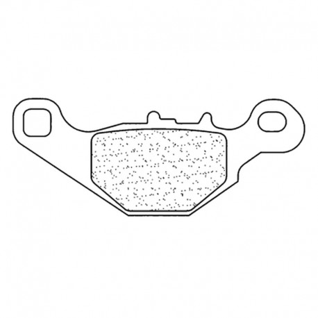 Plaquettes de frein CL BRAKES Scooter métal fritté 3051SC