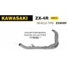 Collecteur racing d'Echappement ARROW KAWASAKI ZX-4R 2024 1