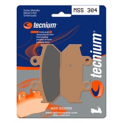 Plaquettes de frein TECNIUM Maxi Scooter métal fritté MSS304