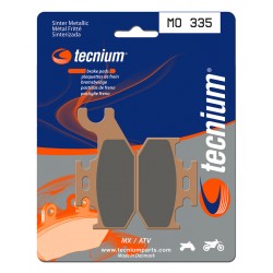 Plaquettes de frein TECNIUM MX / Quad métal fritté MO335
