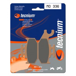 Plaquettes de frein TECNIUM MX / Quad métal fritté MO336