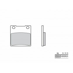 Plaquettes de frein BREMBO route carbone céramique 07KS0507