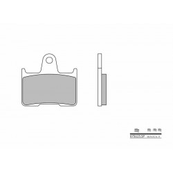 Plaquettes de frein moto BREMBO 07SU25SP métal fritté