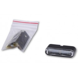 Feu de position SHIN YO Tri-LED avec support et feuille autocollant 12V