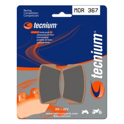 Plaquettes de frein Racing MX/Quad métal fritté TECNIUM MOR367