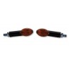 Clignotant halogène SHIN YO Cateye, long orange 0