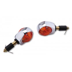 Clignotants embouts de guidonSHIN YO Ochsenauge orange