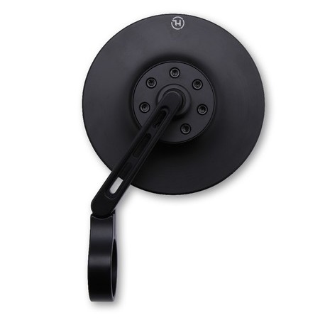 Rétroviseur embout de guidon HIGHSIDER Conero 2 Black Edition court