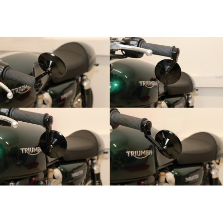 Rétroviseur embout de guidon HIGHSIDER Montana 2 court