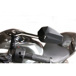 paire de Rétroviseurs HIGHSIDER Stealth-X3 avec feu de position LED