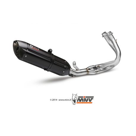 Ligne d'Echappement MIVV SUONO KAWASAKI ER6 2012-2016