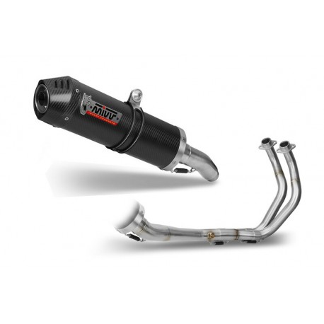 ligne complète Echappement MIVV OVAL YAMAHA MT 07 