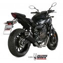 ligne complète Echappement MIVV DELTA RACE YAMAHA MT-07 