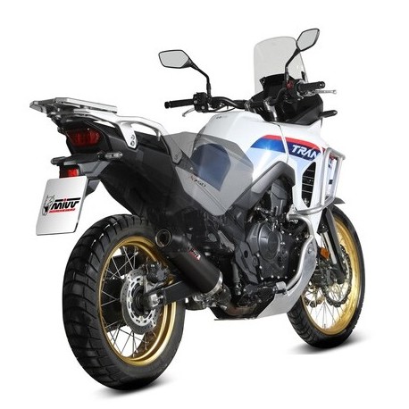 Echappement MIVV OVAL embout carbone HONDA XL 750 TRANSALP 2023-2024
