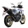 Echappement MIVV OVAL embout carbone HONDA XL 750 TRANSALP 2023-2024 1
