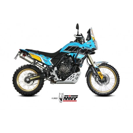 Echappement MIVV DAKAR YAMAHA XTZ 700 TENERE 2019-2024