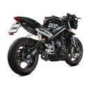 Echappement MIVV DELTA RACE TRIUMPH 765 STREET TRIPLE 2017-2022
