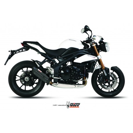 Echappement MIVV Suono bas TRIUMPH 1050 SPEED TRIPLE 2011-2015