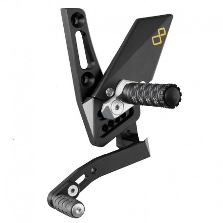 Commandes reculées fixes LIGHTECH sélection standard TRIUMPH 1200 SPEED TRIPLE 2021-2024