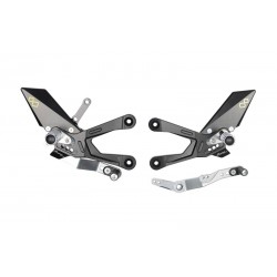 Commandes reculées réglables / repliables LIGHTECH sélection standard YAMAHA MT-09 TRACER 9 GT
