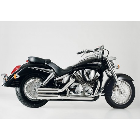 Ligne d'Echappement homologuÃ© dÃ©catalysÃ© FALCON HONDA VTX1800