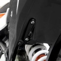Caches orifice repose pieds arrière R&G RACING KTM 390 ADVENTURE 2020-2023