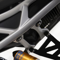 Caches orifice repose pieds arrière R&G RACING TRIUMPH SPEED TRIPLE RS RR 2021-2024
