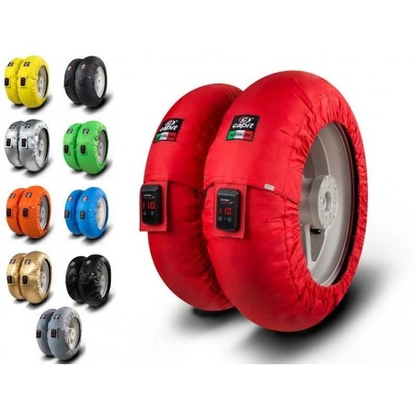 Couvertures chauffantes pneus moto CAPIT Suprema vision 120/17 180/60-17 à 205-17