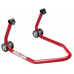 Béquille arrière universelle BIKE LIFT noir avec supports caoutchouc en "L"