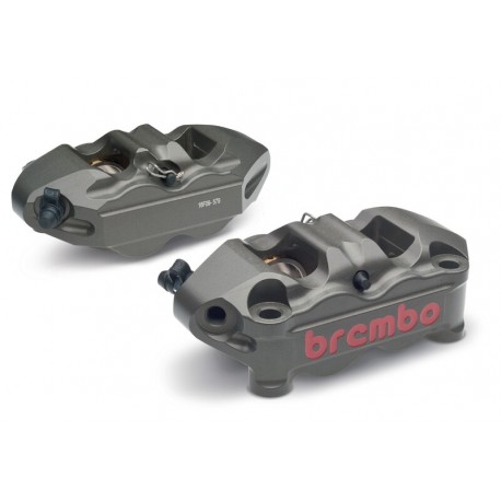 Paire d'étrier de frein avant radial BREMBO UPGRADE 4 pistons 32 / 36mm