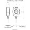 Chargeur USB QUAD LOCK moto 1