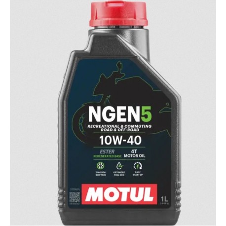 Huile Motul NGEN 5 10w40 1 Litre Huile Motul NGEN 5 10w40 1 Litre