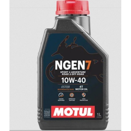 Huile MOTUL NGEN 7 100% synthèse 10w40 1 litre
