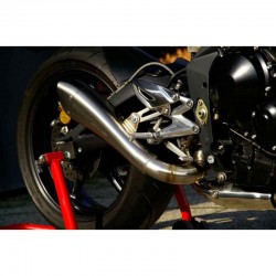 Silencieux bas HP CORSE TRIUMPH STREET TRIPLE 675 2007 A 2012