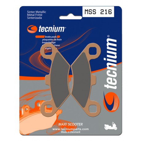 Plaquettes de frein Metal Fritte TECNIUM MSS216