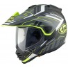 Casque moto ARAI TOUR X5 Trail - Jaune 2