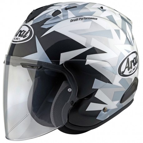 Casque jet ARAI SZ-R VAS EVO Mimesis - Blanc