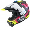 Casque cross ARAI MX-V EVO Battle Jaune 2
